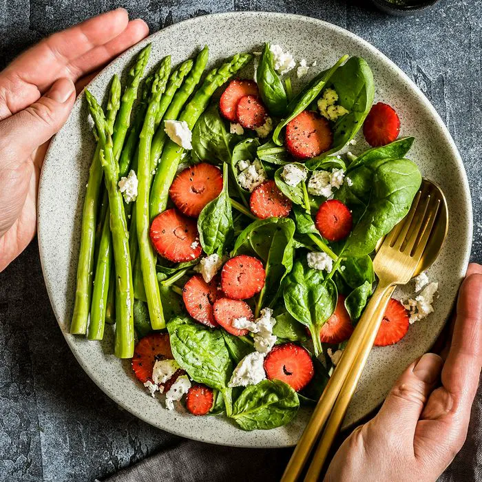 healthy meal on plate