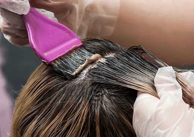 dyeing-gray-hair