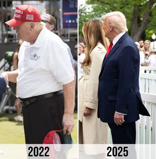 donald trump weight loss