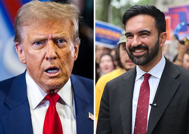 donald trump zohran mamdani
