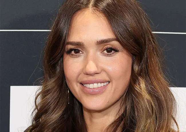 Jessica Alba smiling