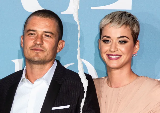 Katy Perry and Orlando Bloom split photo