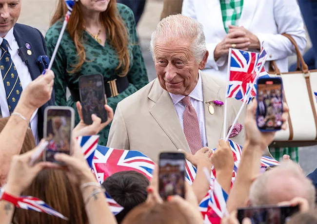 King Charles Newmarket visit