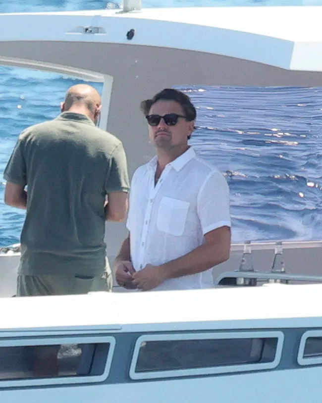leonardo dicaprio boat