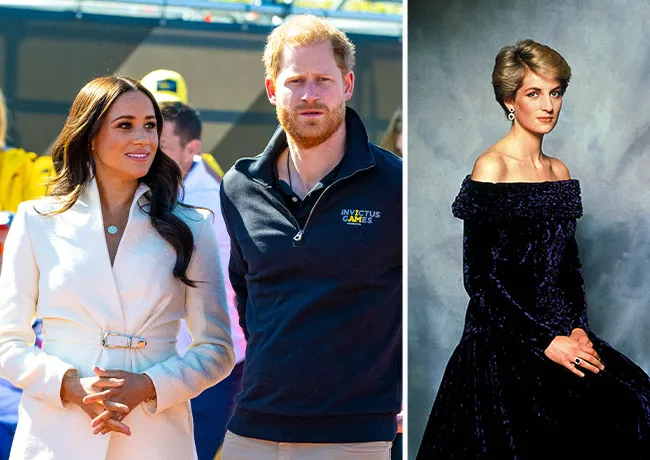 Prince Harry Meghan Markle Princess Diana