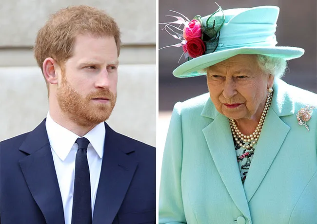 prince harry queen elizabeth