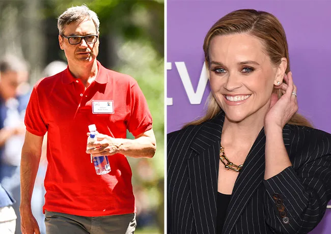 Reese Witherspoon and Oliver Haarmann