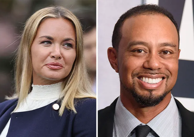 Tiger Woods and Vanessa Trump