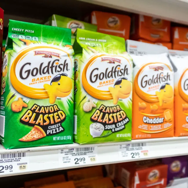 goldfish crackers