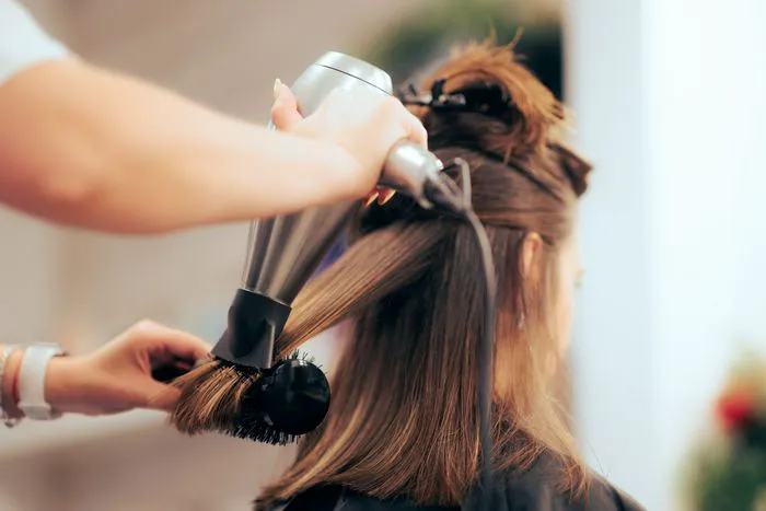 "Close up of hair styling tools"