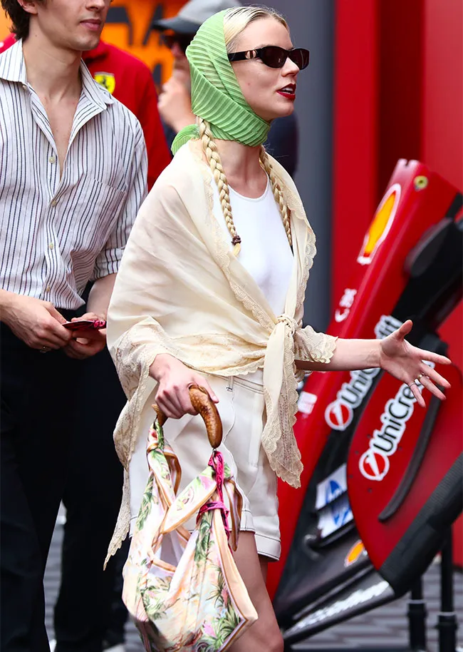 Anya Taylor Joy Hungarian Grand Prix