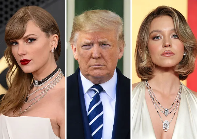 Taylor Swift Donald Trump Sydney Sweeney