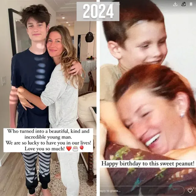 Gisele Bundchen Jack birthday Instagram 2024