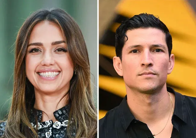 Jessica Alba and Danny Ramirez