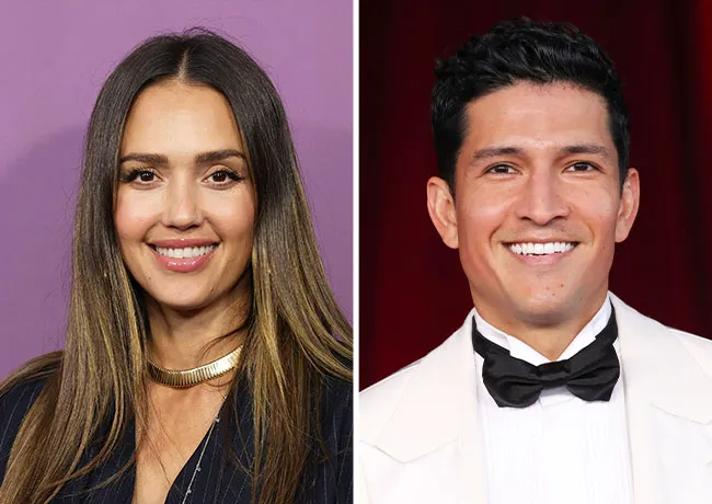Jessica Alba and Danny Ramirez