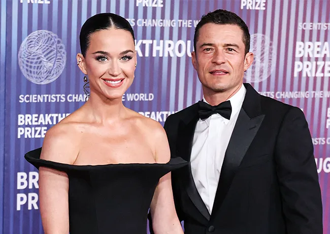 Katy Perry and Orlando Bloom
