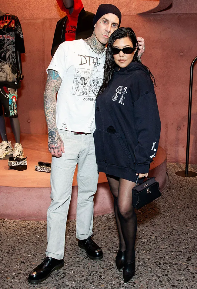 kourtney kardashian travis barker