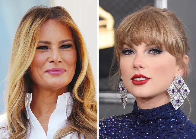 Melania Trump and Taylor Swift