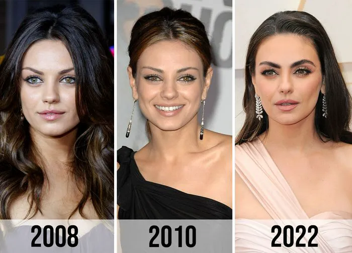 Mila Kunis before and after weight loss