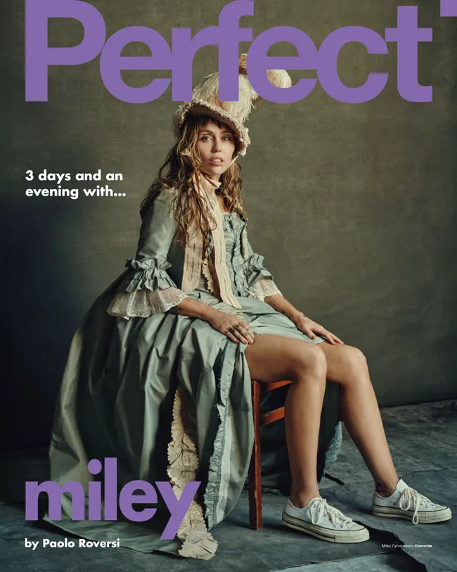 Miley Cyrus Perfect Magazine cover