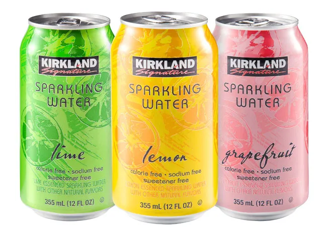 kirkland sparkling water