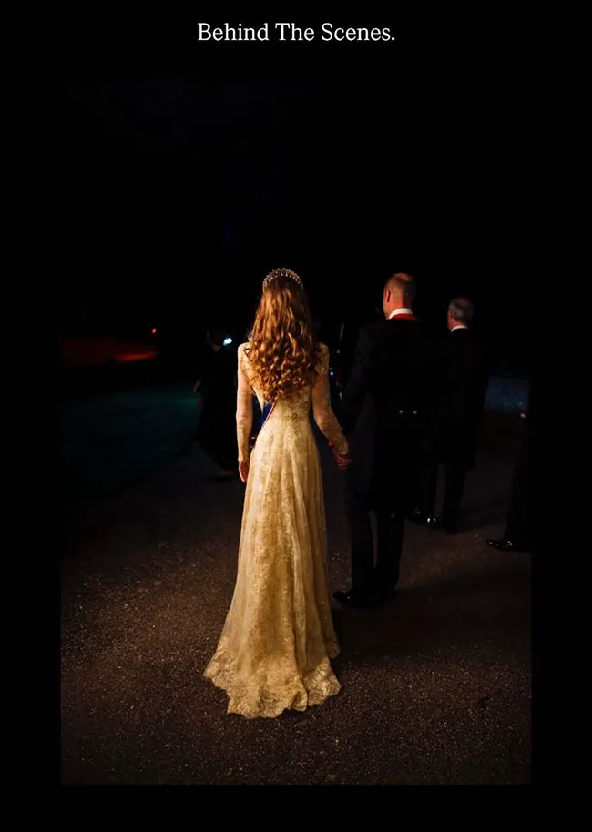 Prince William and Kate Middleton royal banquet behind the scenes