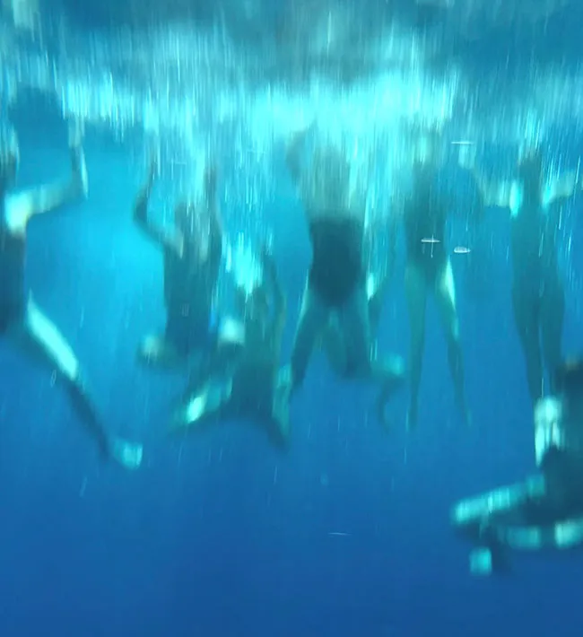 Nicole Kidman swimming Instagram