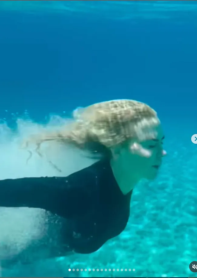 Nicole Kidman in a wetsuit