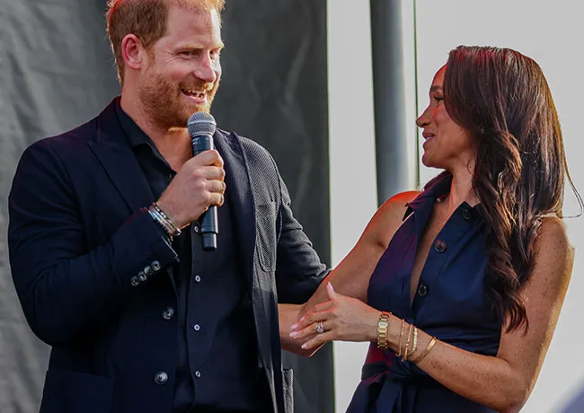 Prince Harry and Meghan Markle One805LIVE! Rock for First Responders benefit concert