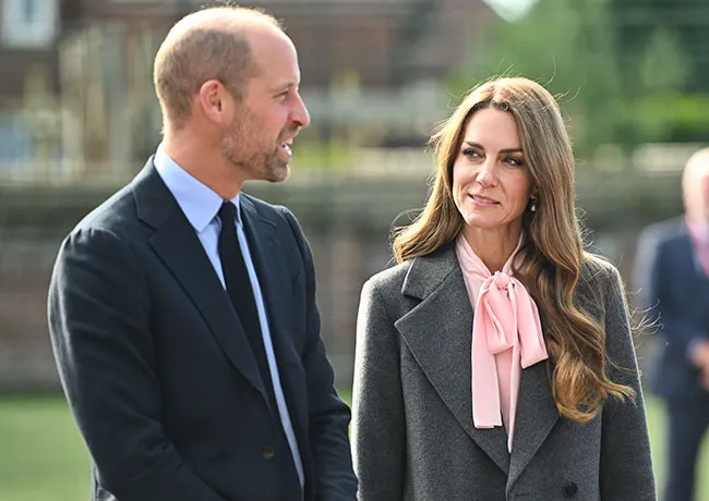Prince William and Kate Middleton Southport