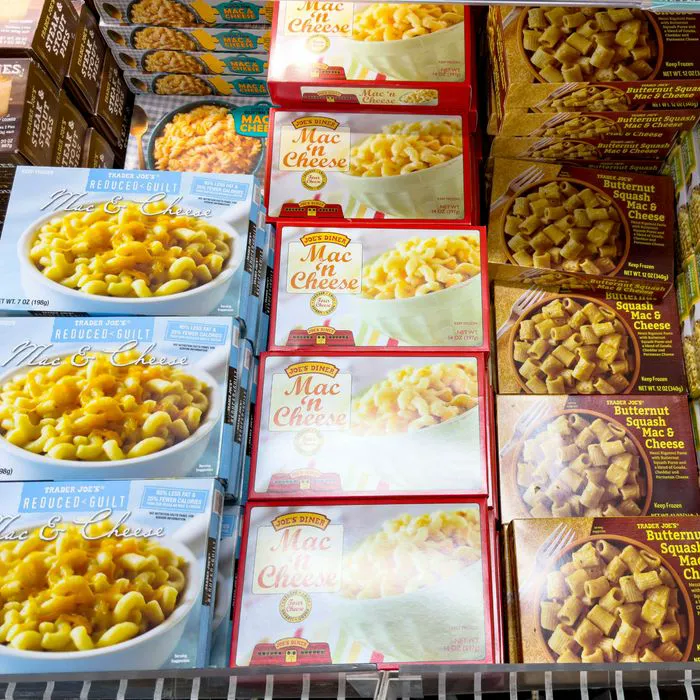 frozen macaroni and cheese at store
