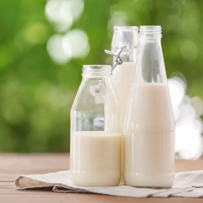 jugs of milk