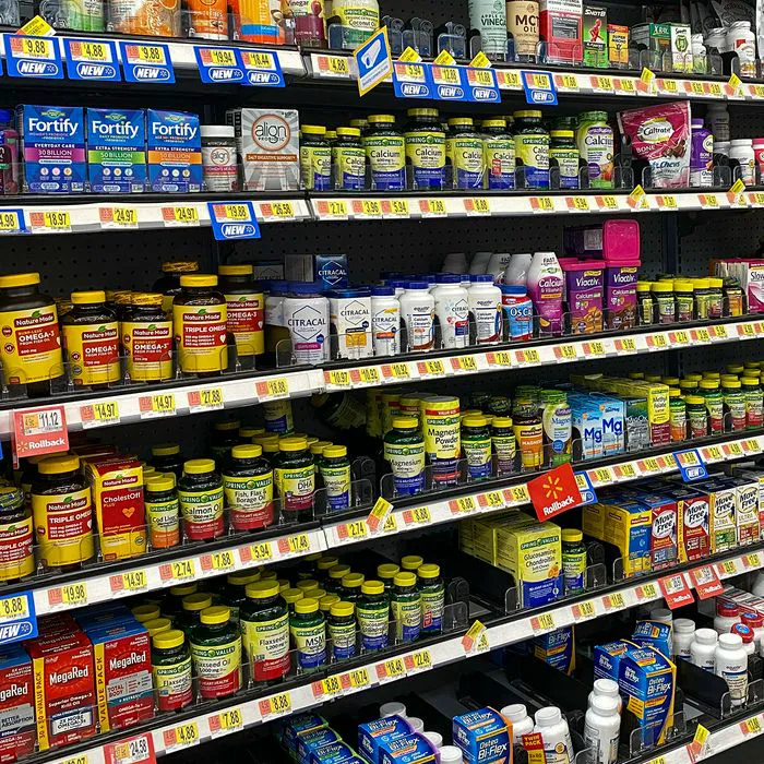 supplement aisle