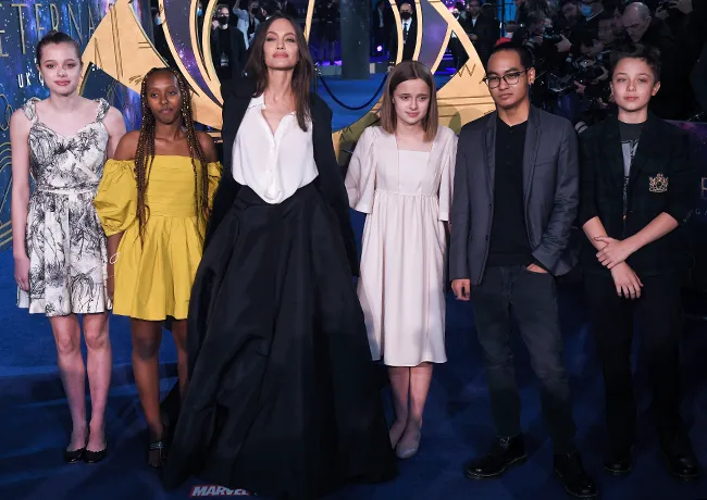 angelina jolie kids