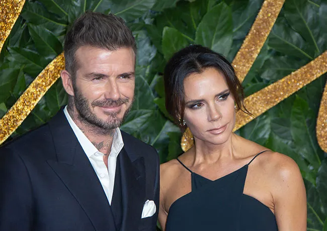 Victoria Beckham David Beckham Fashion Awards 2018