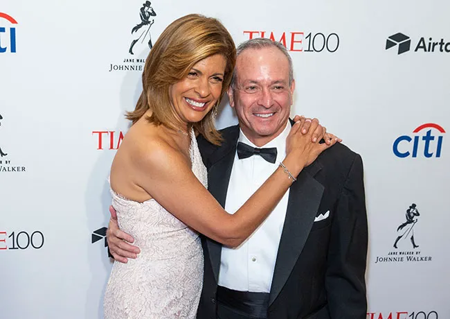 Hoda Kotb Joel Schiffman Time 100 gala