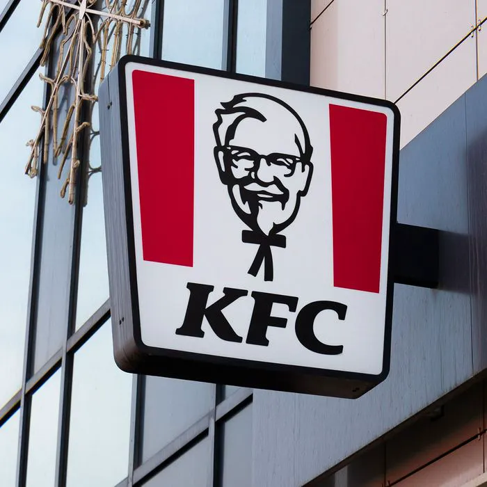 kfc store sign