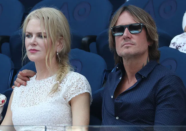 Nicole Kidman and Keith Urban Australian Open 2019