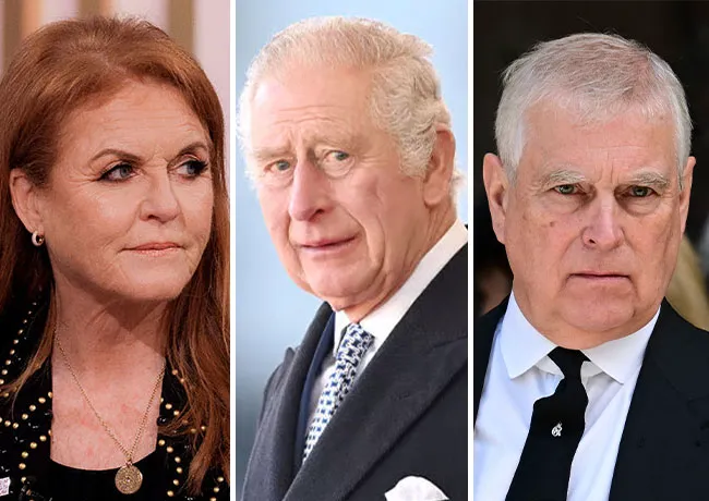 Sarah Ferguson King Charles Prince Andrew