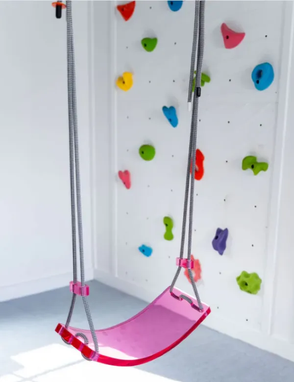 "Designer scoop swing from Smart Playrooms"