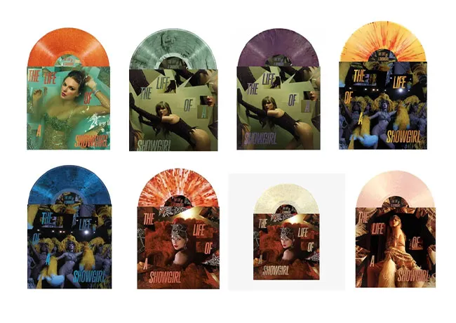 Taylor Swift Life of a Showgirl vinyl