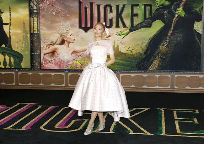 Ariana Grande Wicked premiere Los Angeles