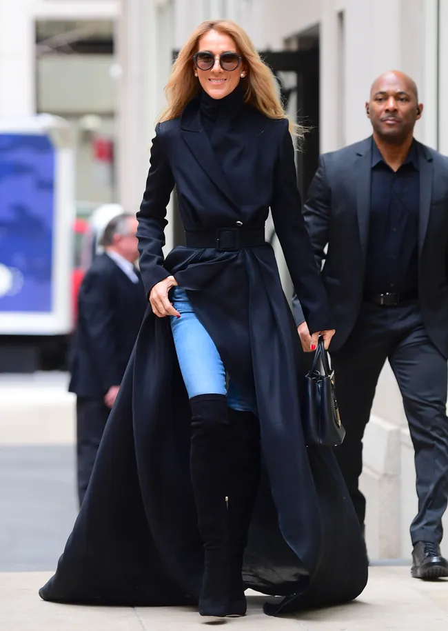 Celine Dion Brandon Maxwell NYC