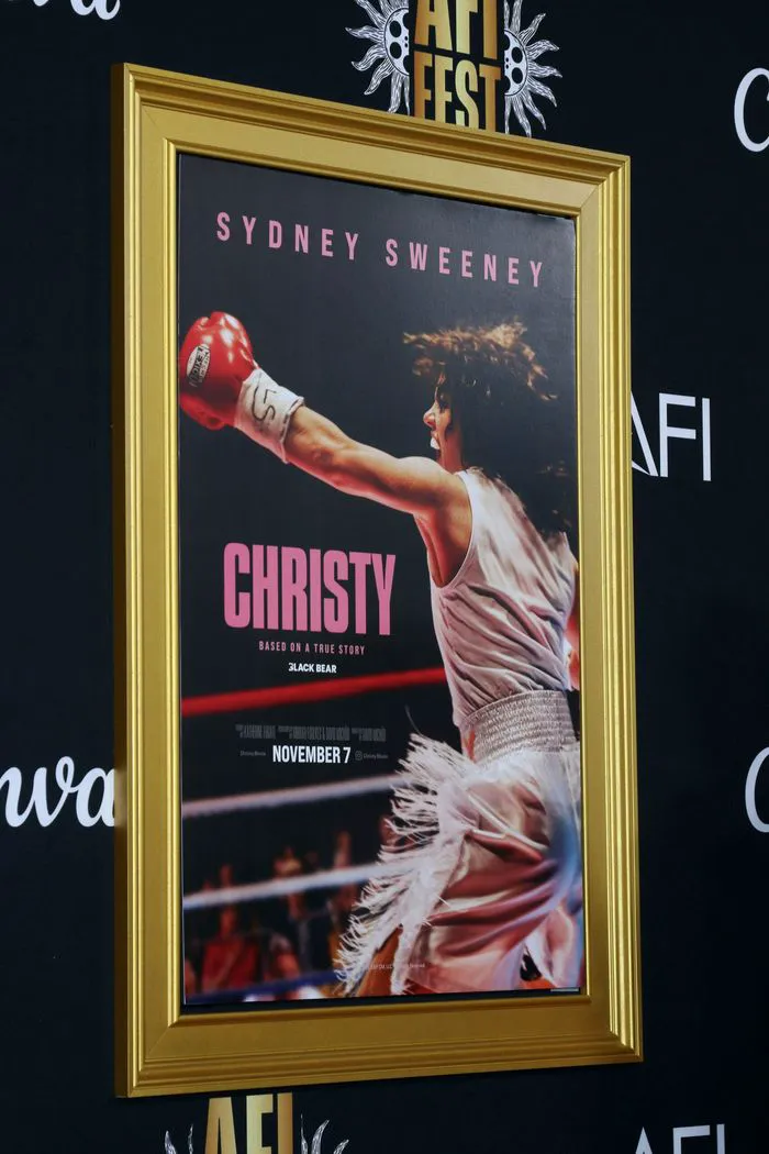 Sydney Sweeney Christy poster