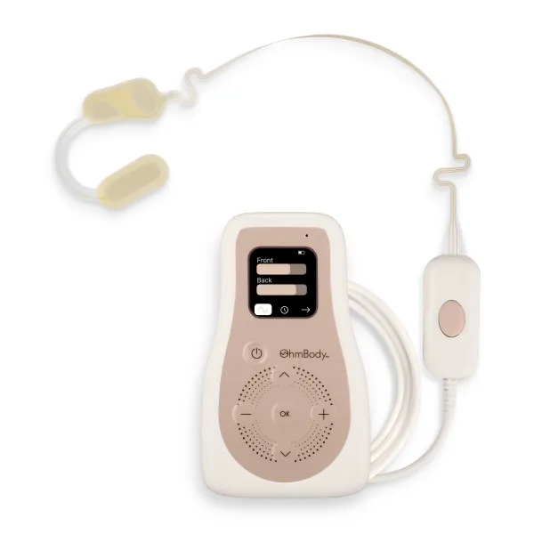 "Color corrected image of OhmBody device"