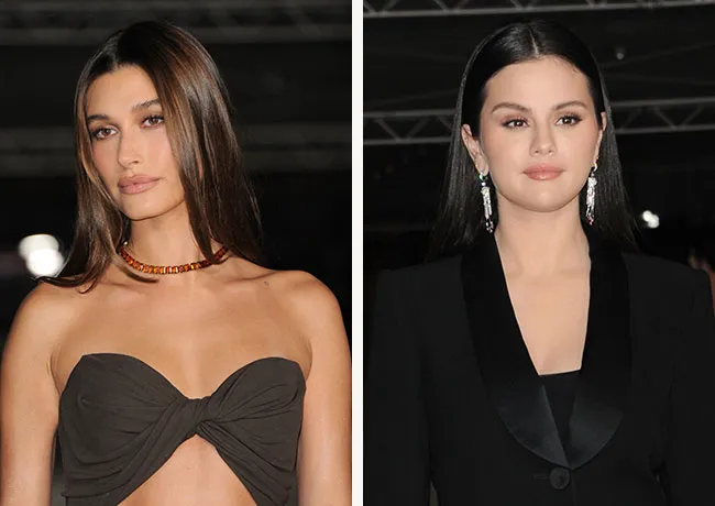hailey bieber selena gomez