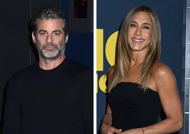 Jennifer Aniston and Jim Curtis