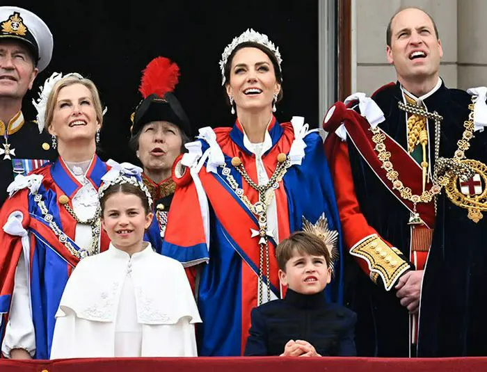 Royal family King Charles coronation