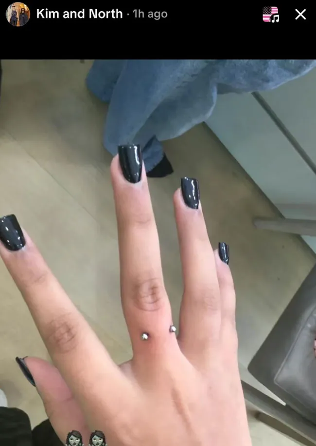 north west finger piercing