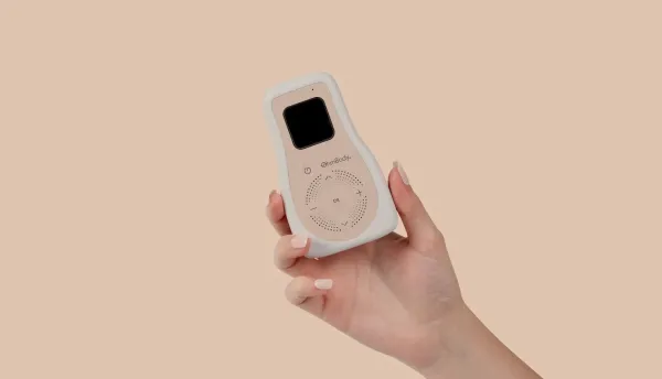 "Close-up image of OhmBody device"